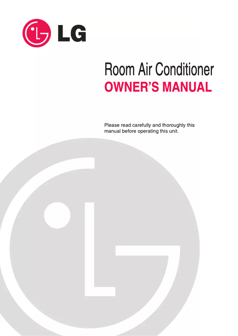 Page 1 de la notice Manuel utilisateur LG LS-S2463QH