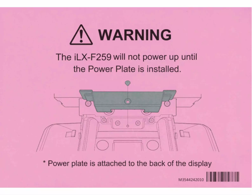 Page 1 de la notice Manuel utilisateur Alpine iLX-F259