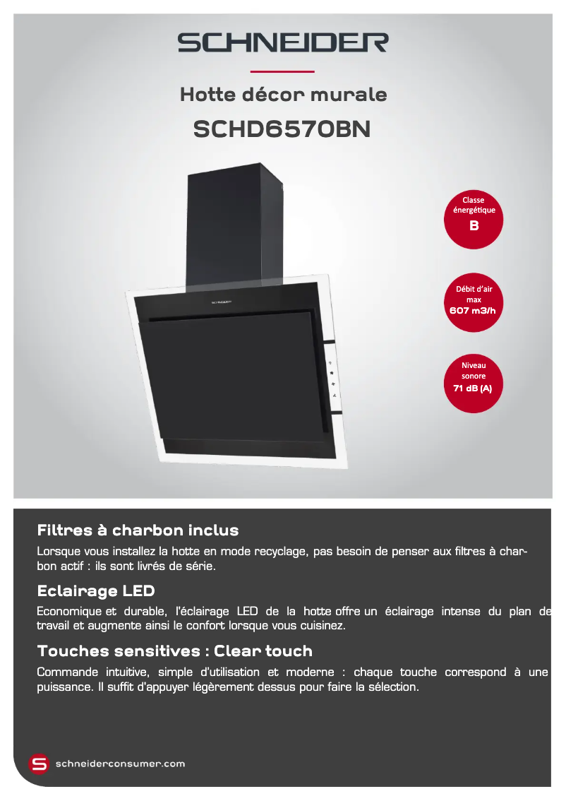 Image de la première page du manuel de l'appareil SCHD6570BN