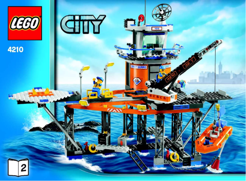 Page 1 de la notice Manuel utilisateur Lego City 4210
