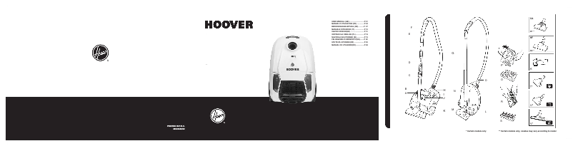 Page n°1 - Manuel utilisateur Hoover Brave BV11 011