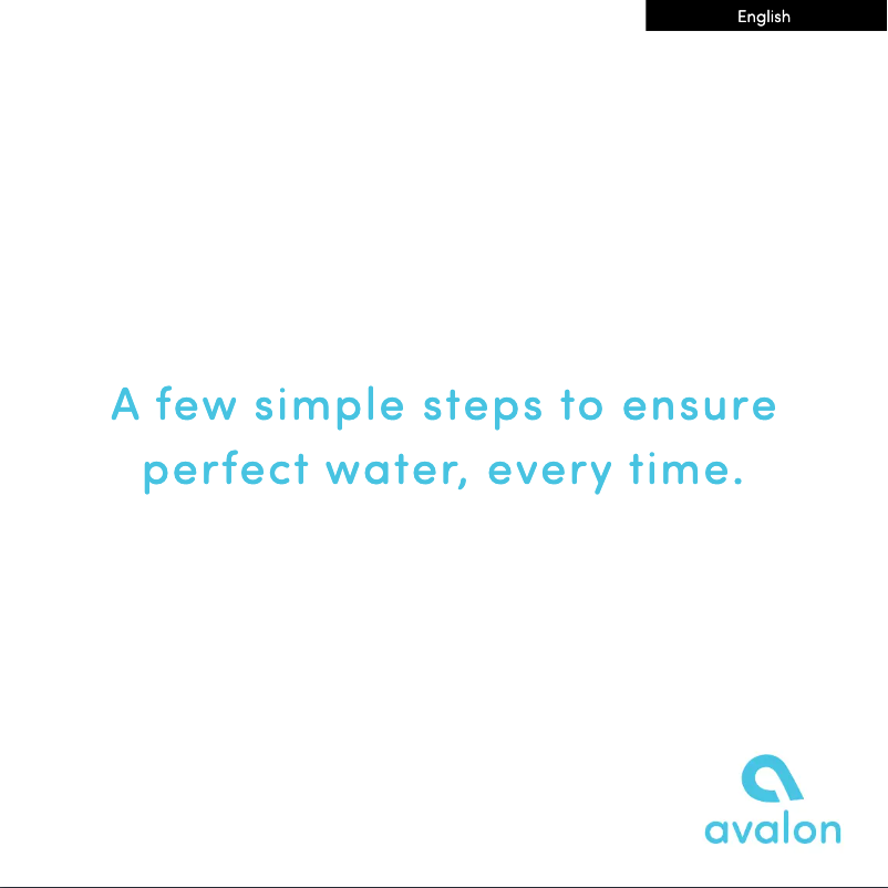 Page n°1 - Manuel utilisateur Avalon A12
