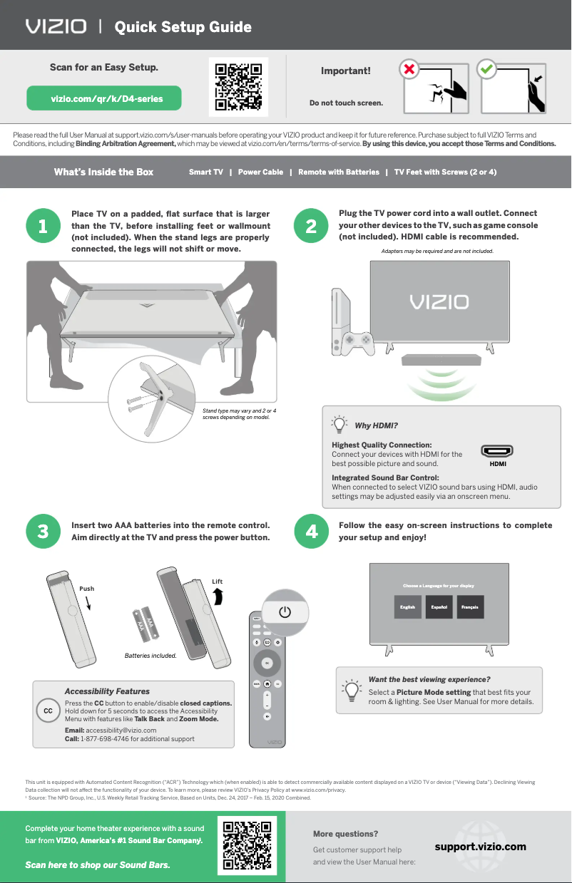 Image de la première page du manuel de l'appareil D43fM-K04