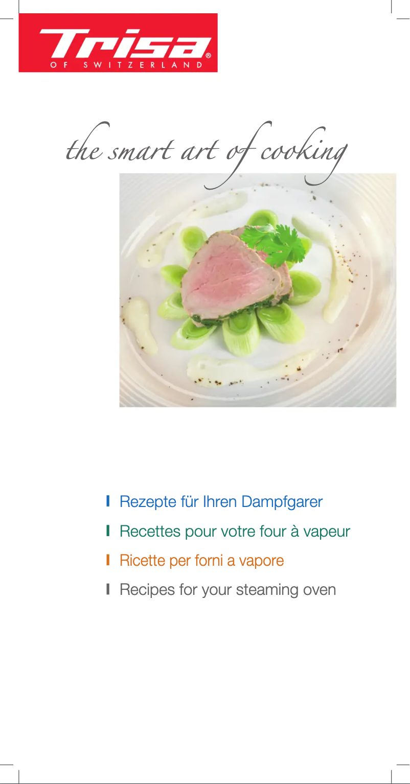 Page 1 de la notice Manuel utilisateur Trisa Combi Steamer 7695.42