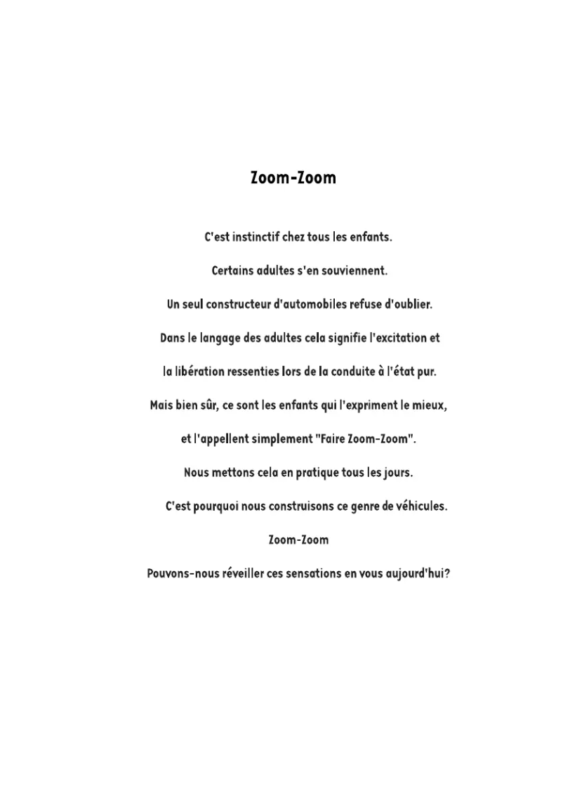 Page 1 de la notice Manuel utilisateur Mazda CX-9 (2016)