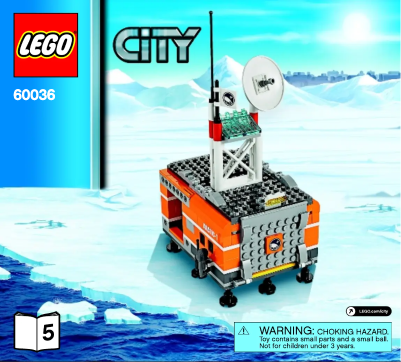 Page 1 de la notice Manuel utilisateur Lego City 60036