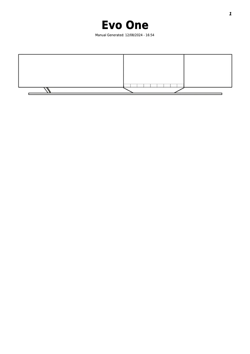 Page 1 de la notice Manuel utilisateur Cambridge Alva TT v2