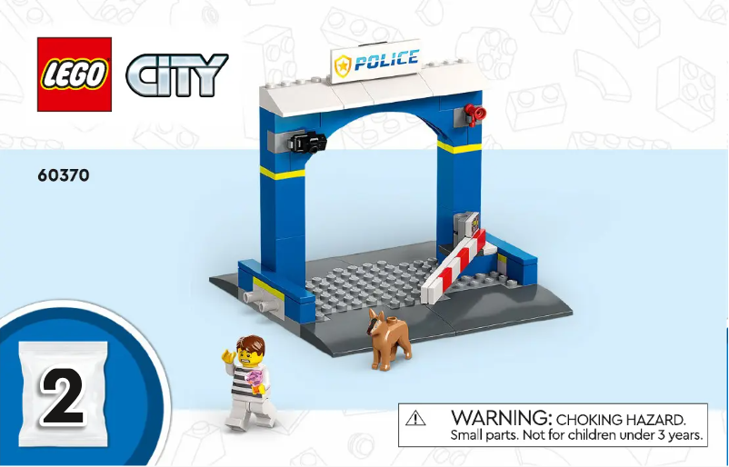 Page n°1 - Consignes visuelles Lego City 60370