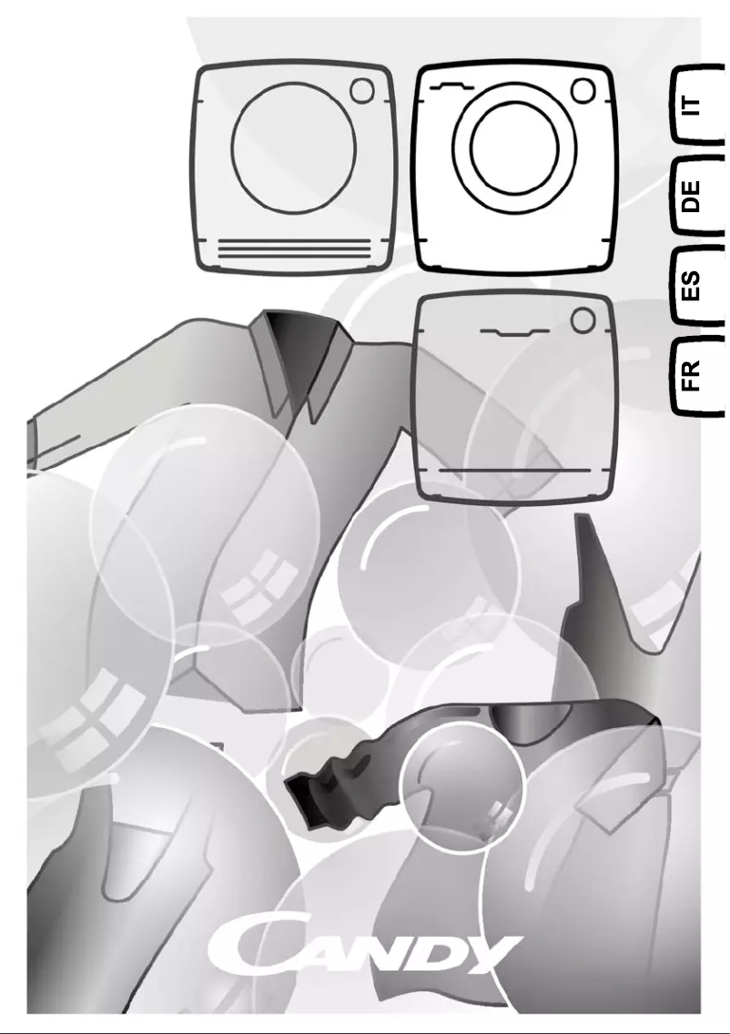 Page 1 de la notice Manuel utilisateur Candy CSWS 485D/5-S