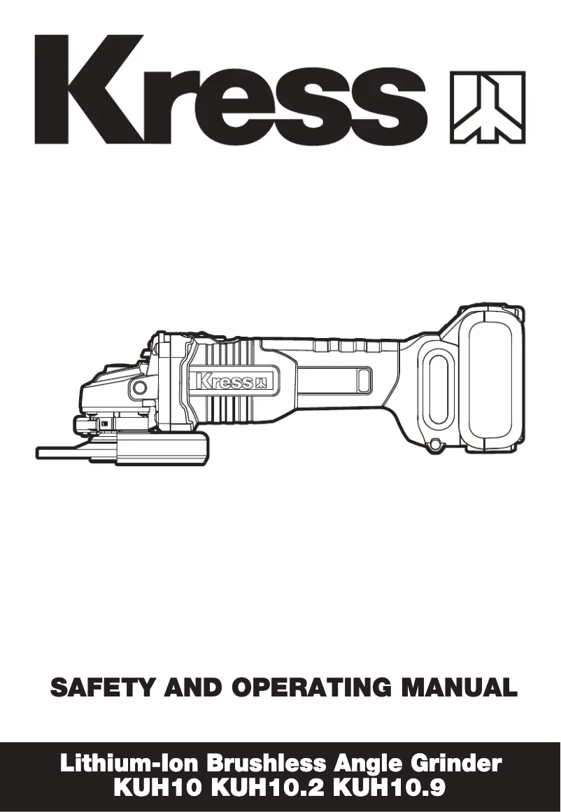 Image de la première page du manuel de l'appareil KUH10.9