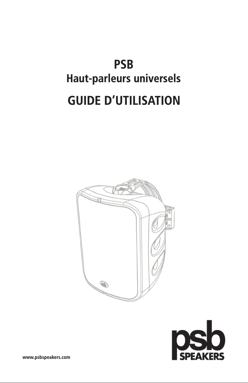 Page 1 de la notice Manuel utilisateur PSB CS1000