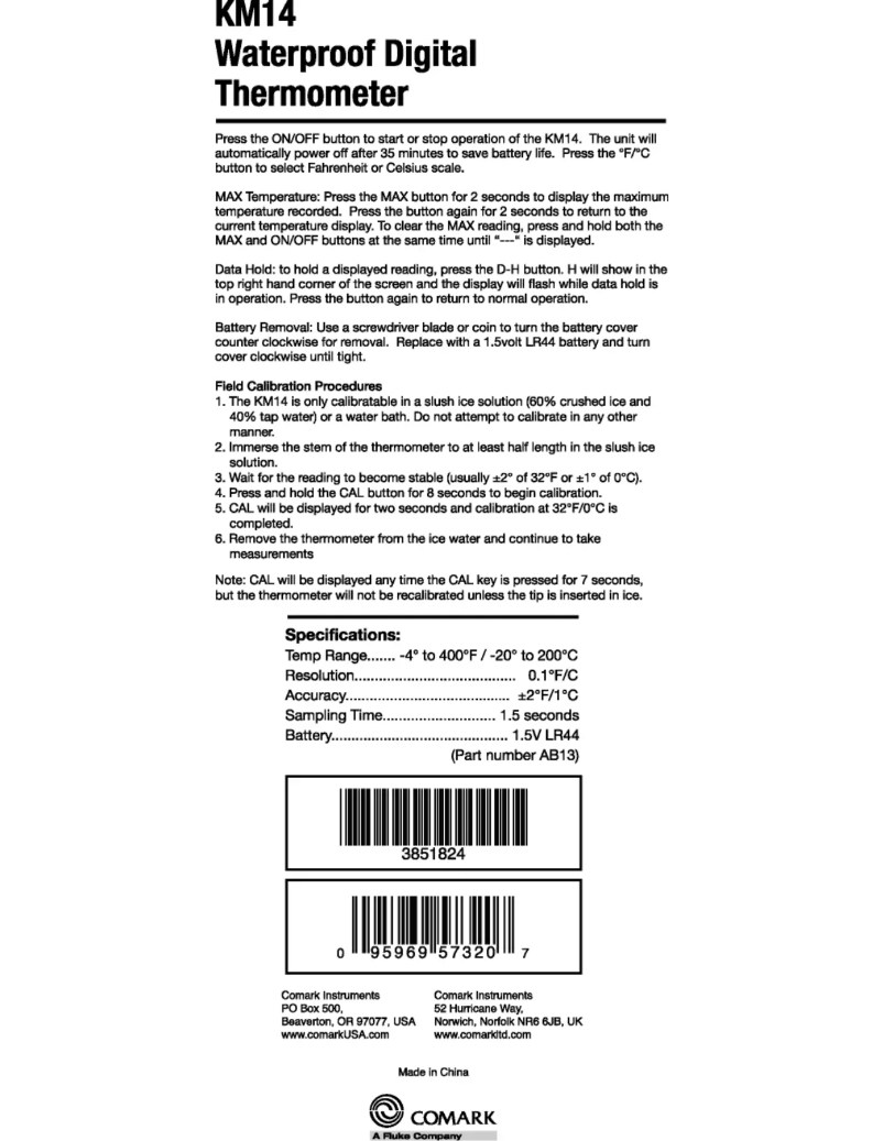 Image de la première page du manuel de l'appareil KM14