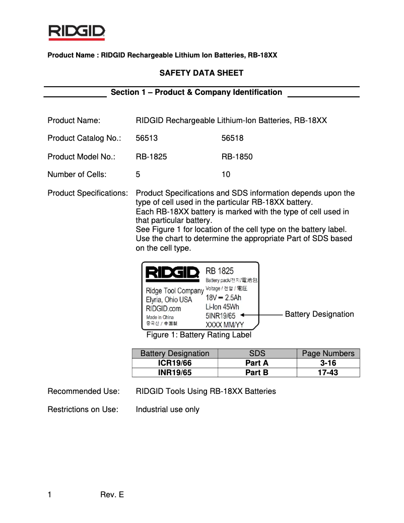 Imagen de la primera página del manual del dispositivo RBC-30