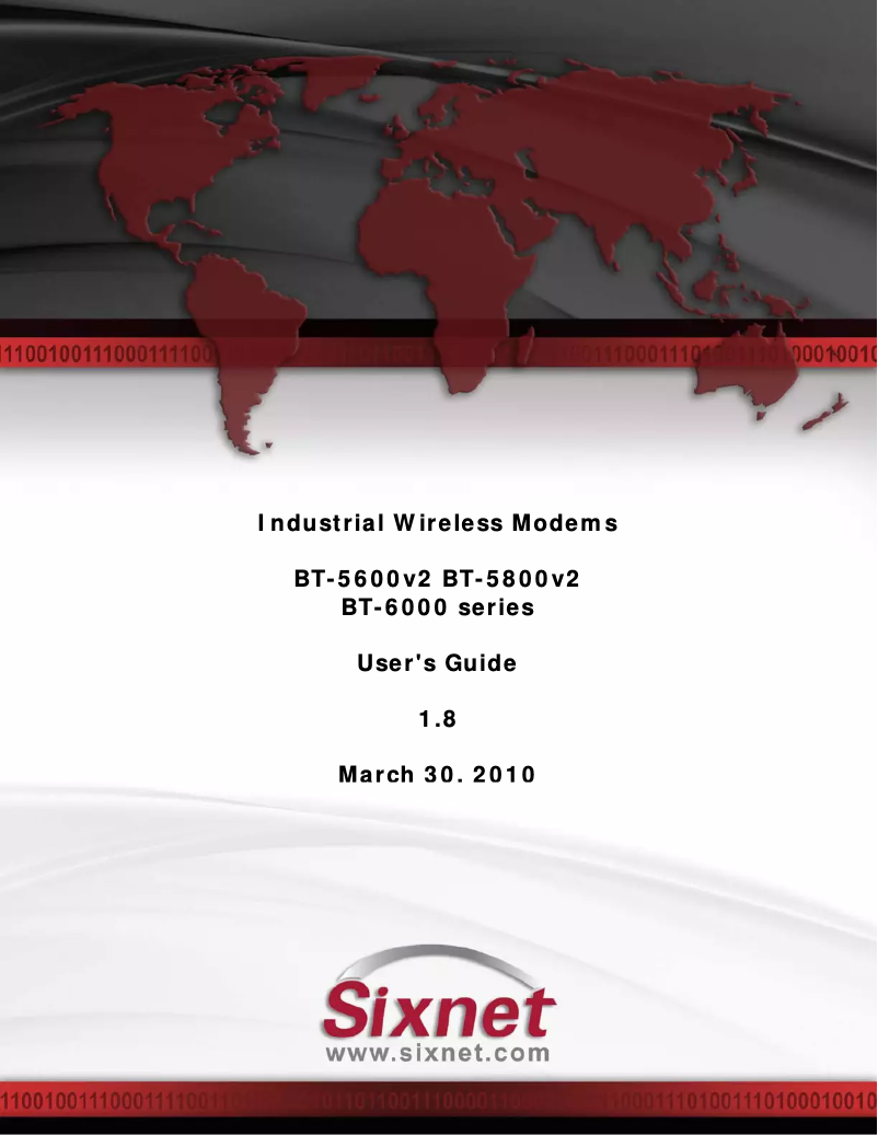 Image de la première page du manuel de l'appareil IndustrialPro BT-6601EB
