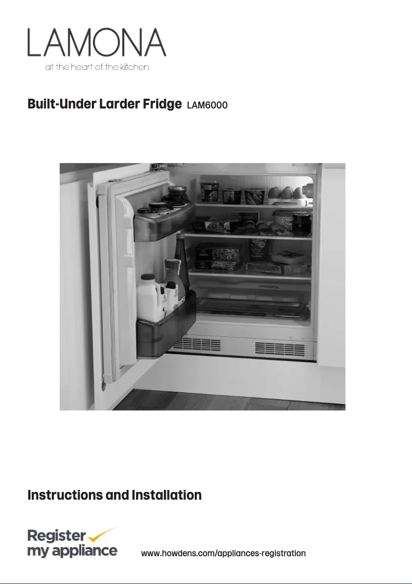 Image de la première page du manuel de l'appareil LAM6000