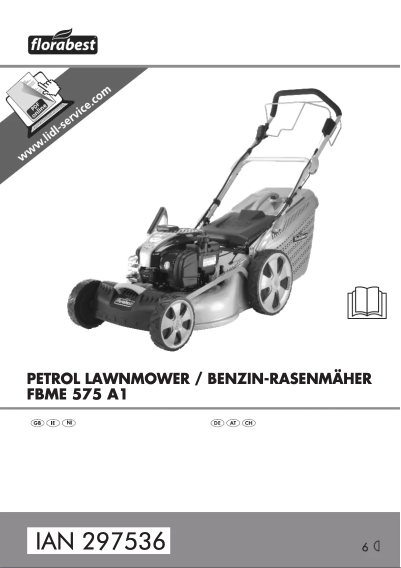 Page 1 de la notice Manuel utilisateur Florabest FBME 575 A1