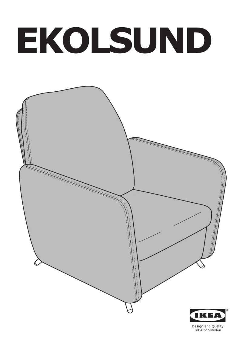 Imagen de la primera página del manual del dispositivo EKOLSUND 104.417.53