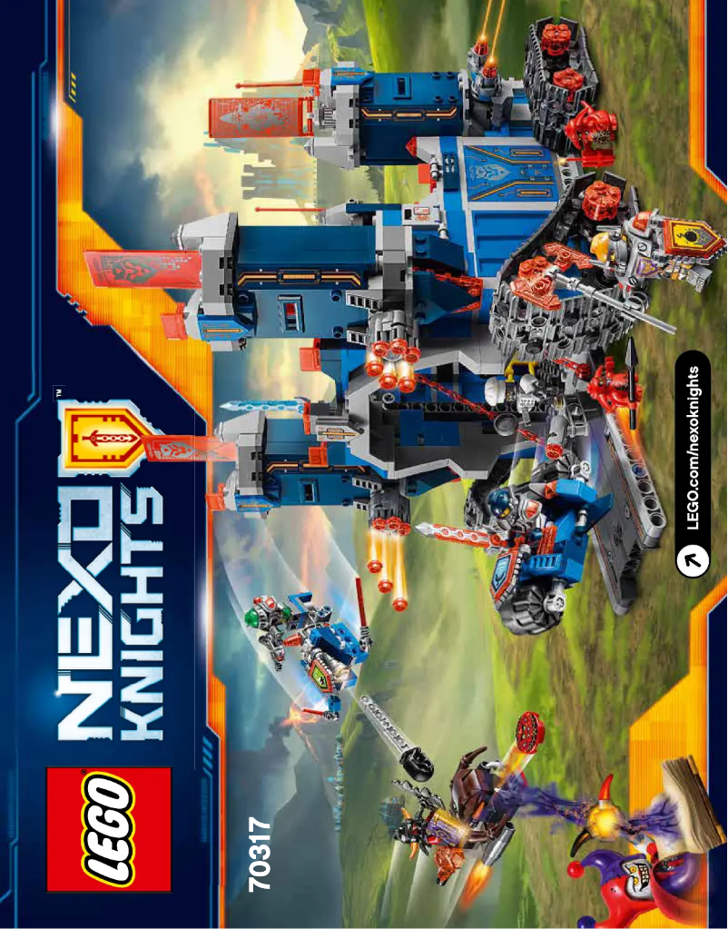Page n°1 - Manuel utilisateur Lego Nexo Knights 70317