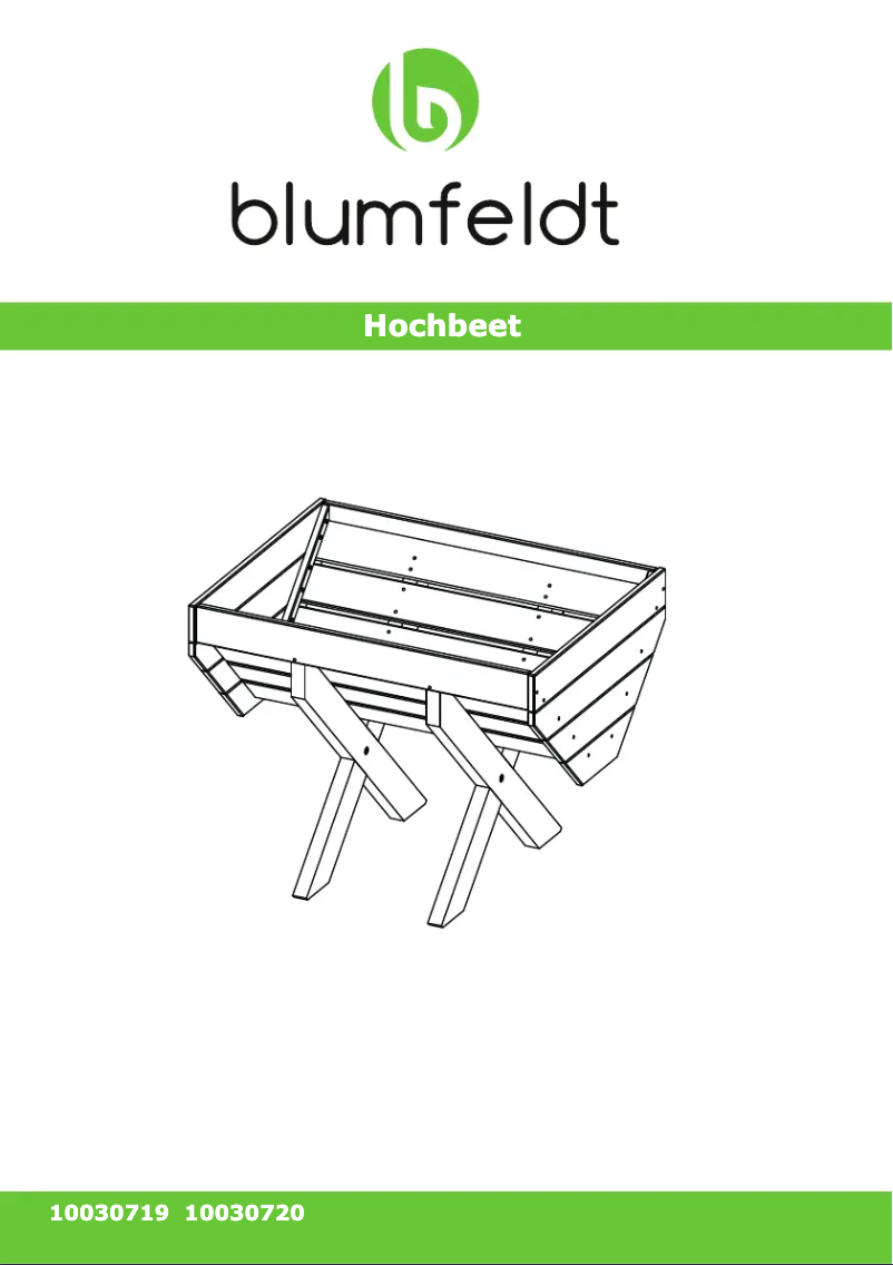 Page 1 de la notice Manuel utilisateur Blumfeldt Altiplano 100