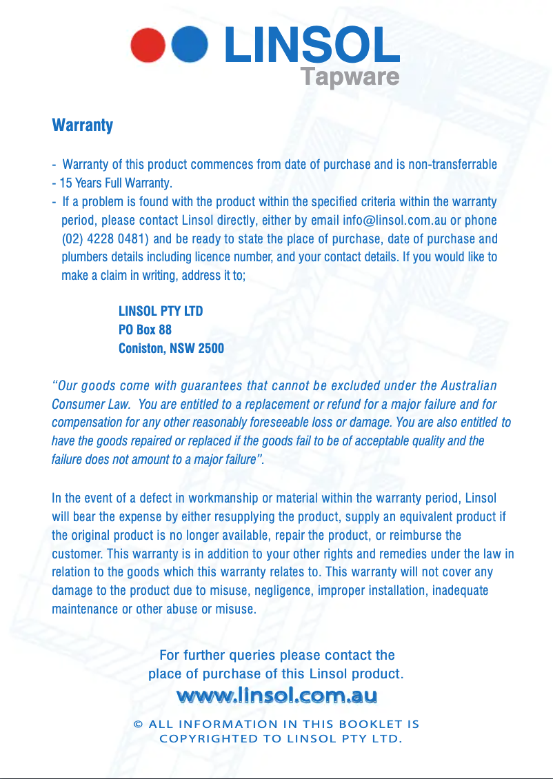 Image de la première page du manuel de l'appareil MAD-025