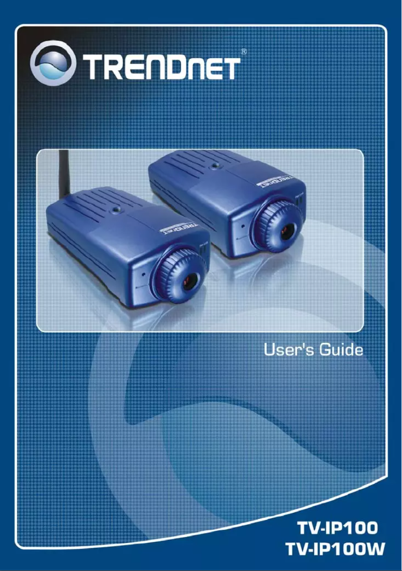 Página 1 del manual Manual de usuario TRENDnet TV-IP100