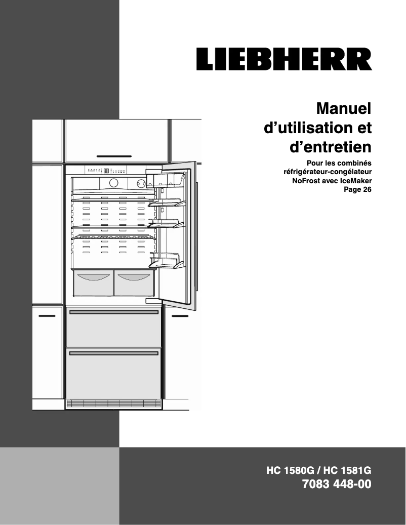 Image de la première page du manuel de l'appareil ECN 7861