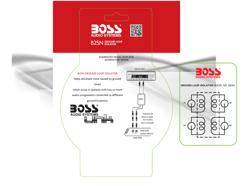 Page n°1 - Manuel utilisateur Boss B25N