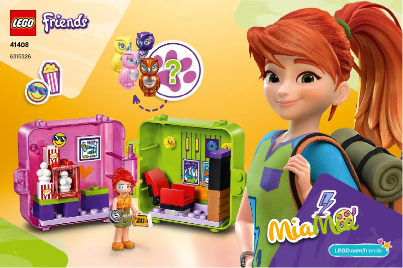 Page 1 de la notice Manuel utilisateur Lego Friends 41408