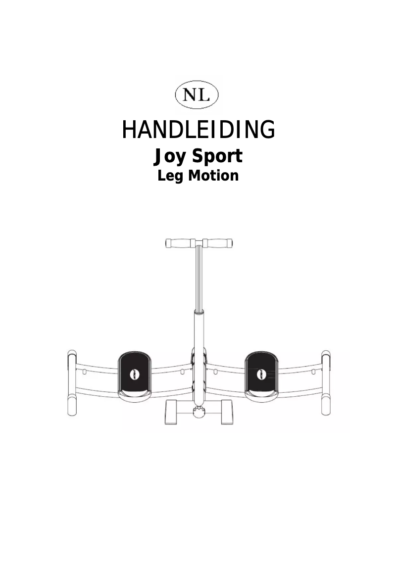 Page 1 de la notice Manuel utilisateur Joy Sport Leg Motion