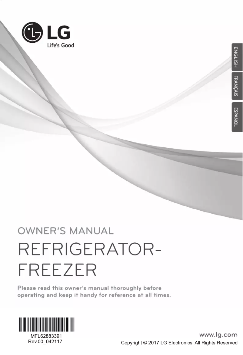 Page 1 de la notice Manuel utilisateur LG LB33SPP