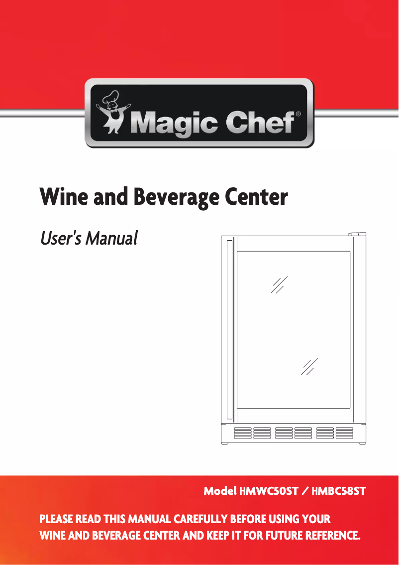 Image de la première page du manuel de l'appareil HMBC58ST