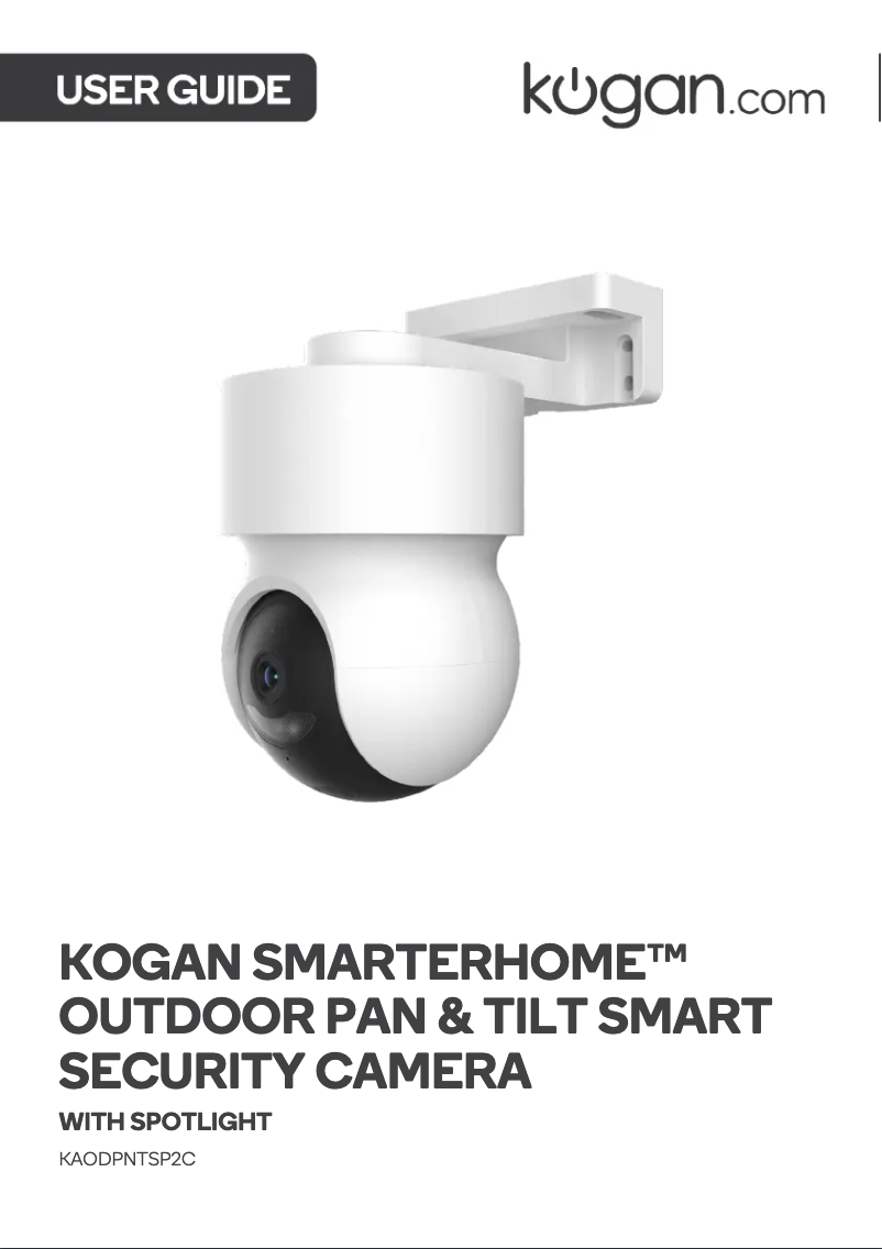 Page 1 de la notice Manuel utilisateur Kogan KAODPNTSP2C