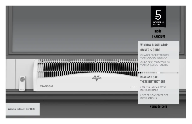 Image de la première page du manuel de l'appareil TRANSOM