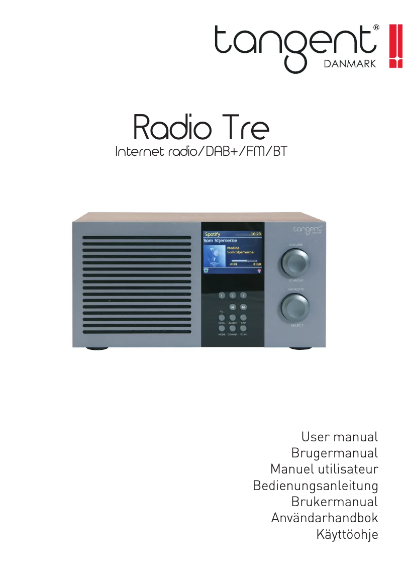 Page 1 de la notice Manuel utilisateur Tangent Tre