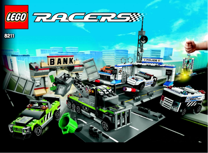 Page 1 de la notice Manuel utilisateur Lego Brick Street Getaway