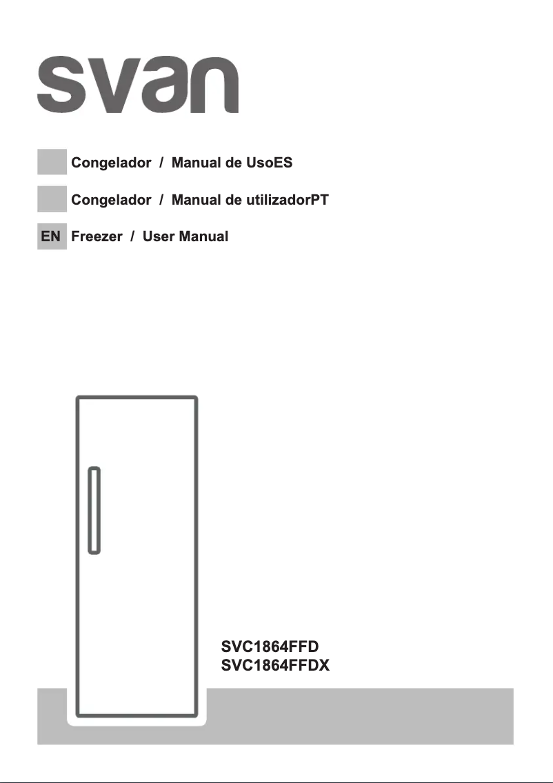 Page 1 de la notice Manuel utilisateur SVAN SVC1864FFDX