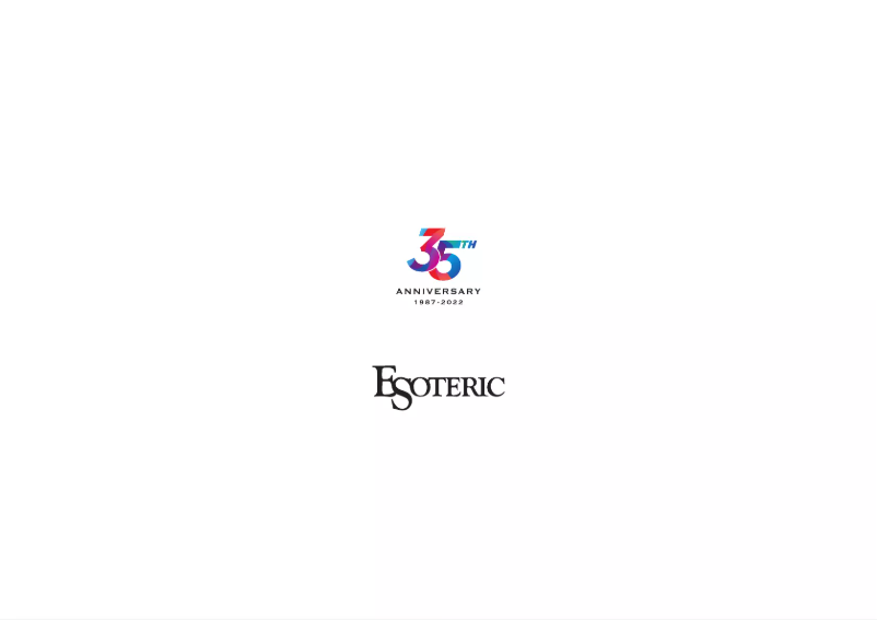 Page 1 de la notice Brochure Esoteric Grandioso T1