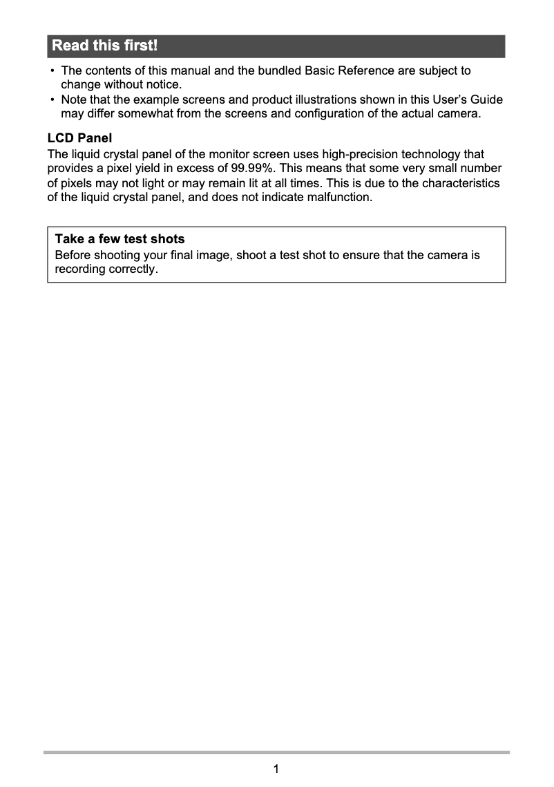 Image de la première page du manuel de l'appareil Luxmedia 16-Z24S