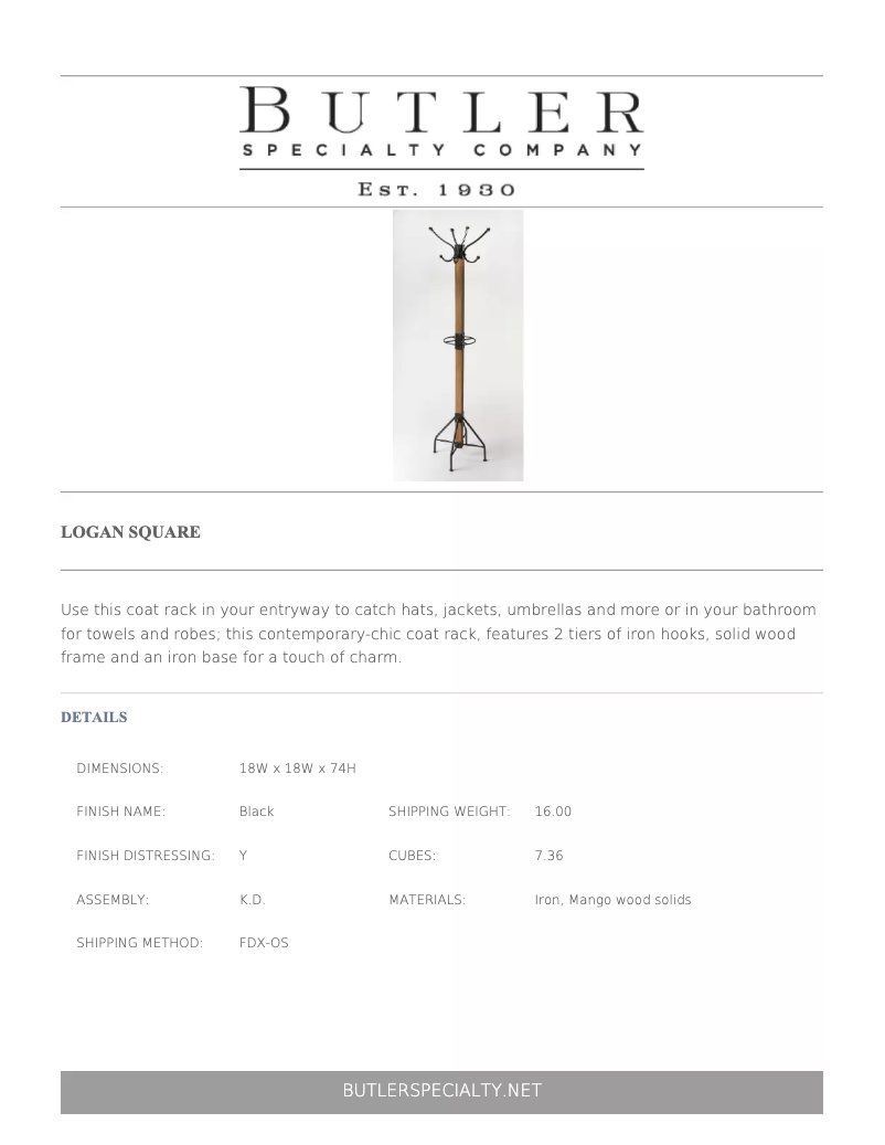 Image de la première page du manuel de l'appareil Logan Square 2059295