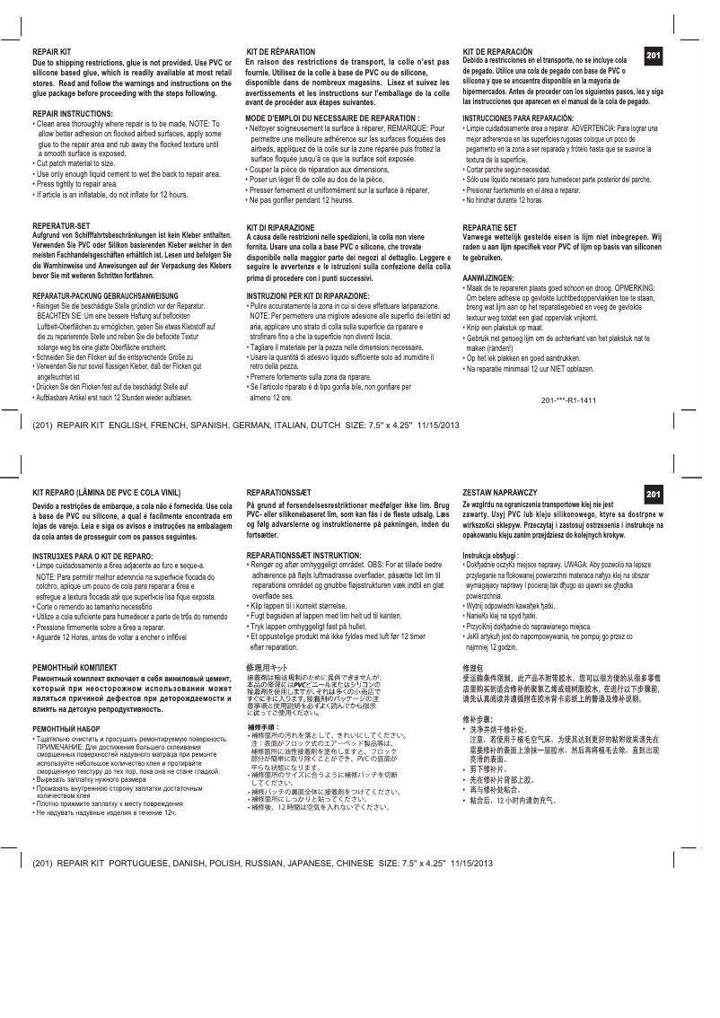 Page n°1 - Manuel utilisateur Intex 64790E