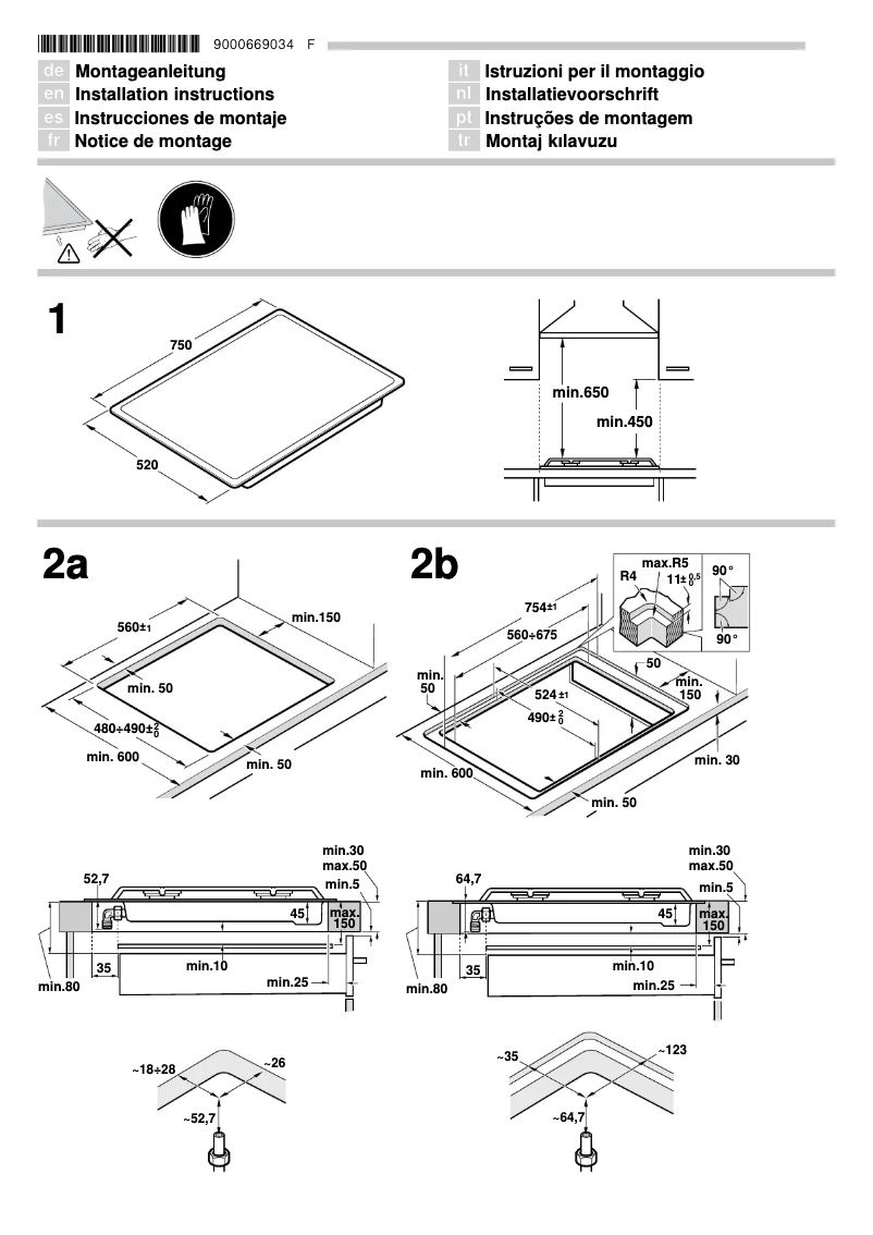 Page 1 de la notice Guide d'installation Siemens EC875SB21E