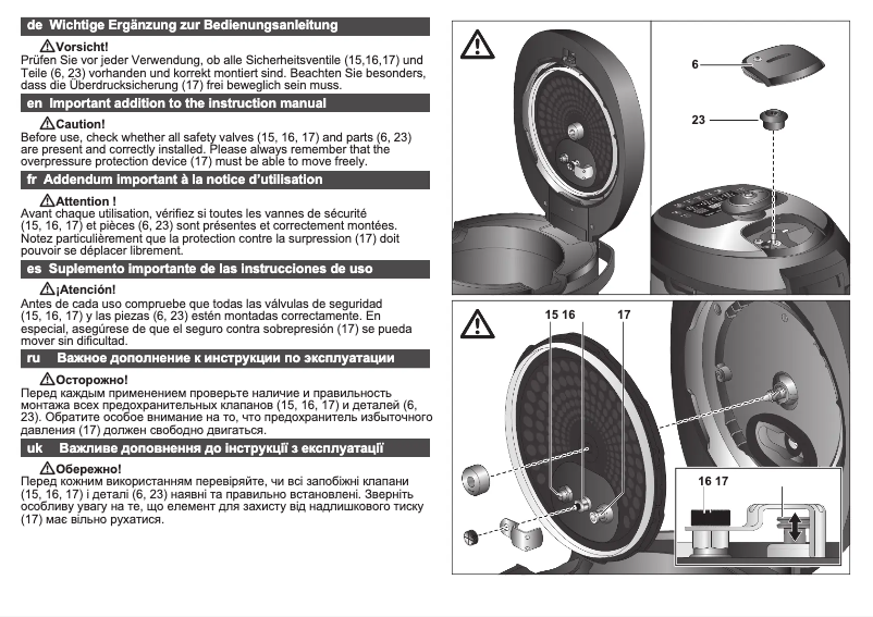 Page 1 de la notice Guide d'installation Bosch MUC88B68