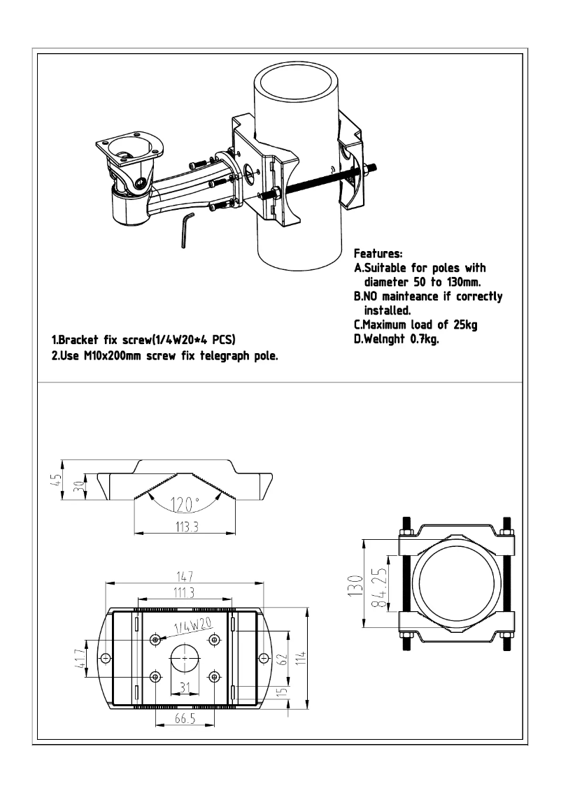 Image de la première page du manuel de l'appareil BOH-1001