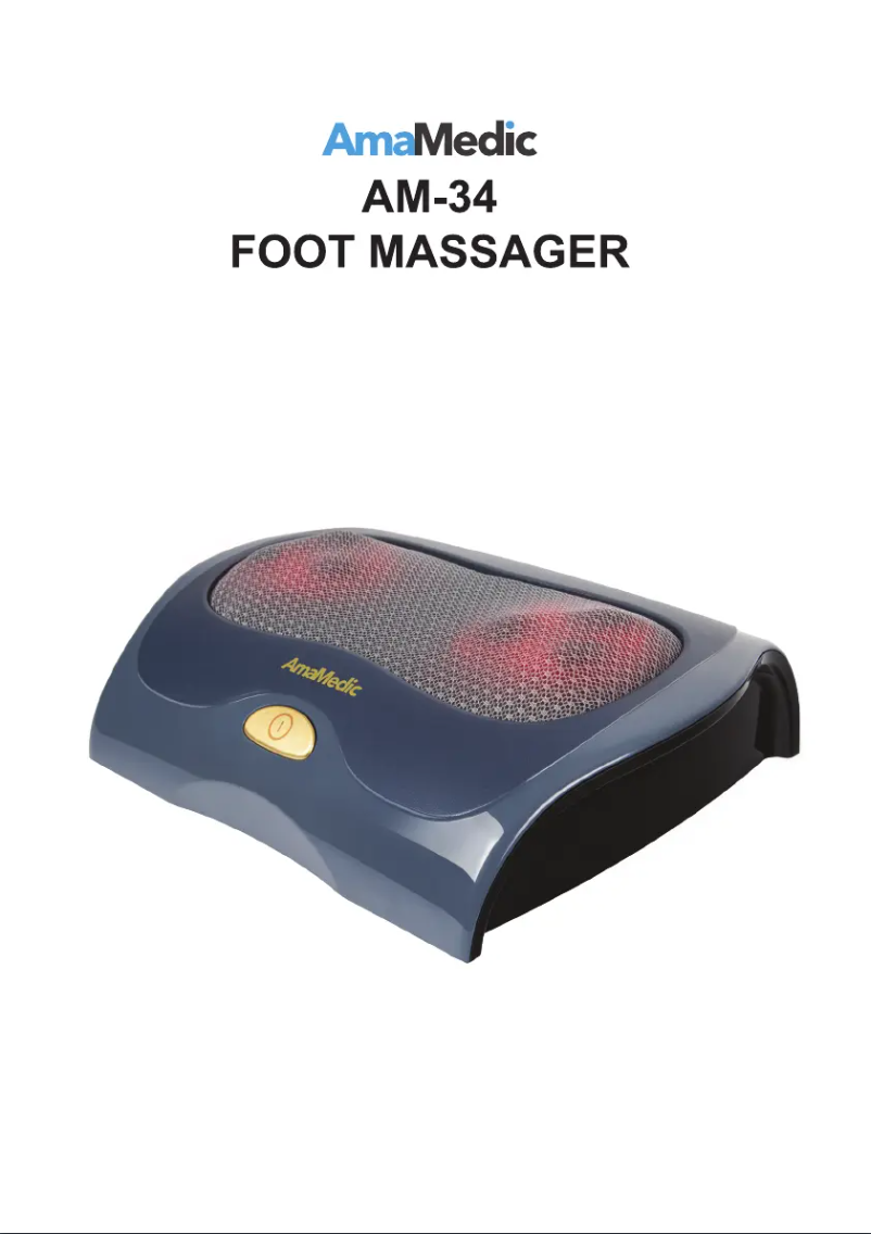 Image de la première page du manuel de l'appareil AM-34