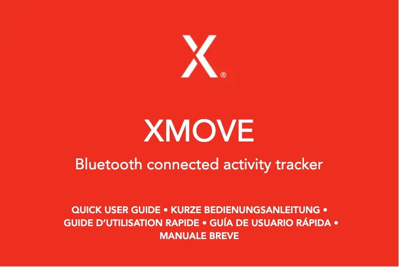 Image de la première page du manuel de l'appareil XMOVE