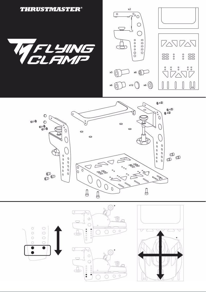 Image de la première page du manuel de l'appareil TM Flying Clamp