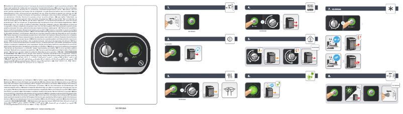 Image de la première page du manuel de l'appareil Mini Excel Eco Safe SO9265