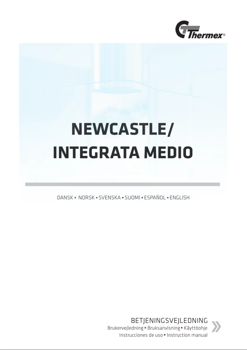 Page n°1 - Manuel utilisateur Thermex Newcastle Maxi