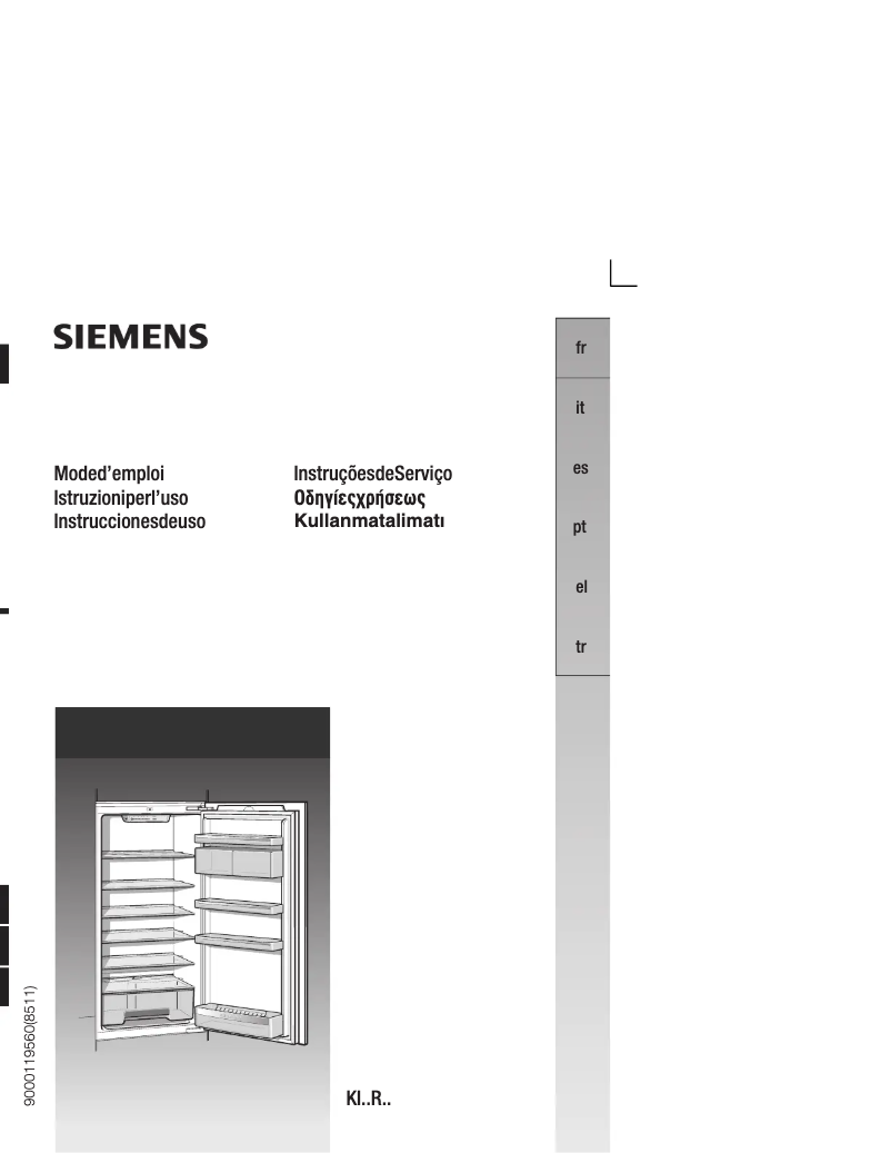 Image de la première page du manuel de l'appareil KI24RA50FF