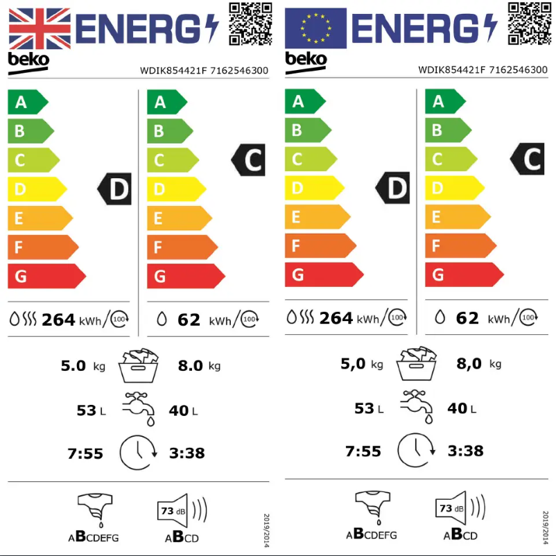 Image de la première page du manuel de l'appareil WDIK854421F
